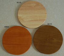 Rubber Wood round stool surface table solid wood round stool surface hotel non-plastic stool surface glass steel stool surface 30cm
