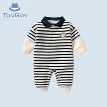 Tommy Gavin male baby jumpsuit fall out for freshmen