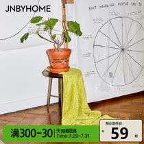 JNBYHOME Jiangnan commoner square towel face towel Cotton plush cotton bath towel Absorbent thick cotton face towel