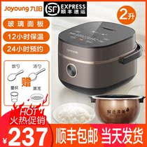 Jiuyang copper kettle mini rice cooker small 2L dormitory ball kettle spherical rice cooker 3 people food 4L fast boiled steamed rice