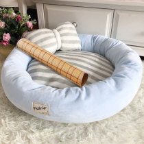Winter Warm Teddy Cute Dog Kennel New Plus Suede Small Dog Kennel All Season Universal Pet Nest Kitty Nest