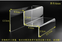 Customized transparent acrylic three-layer ladder frame hand doll display cabinet mold toy cosmetics display bracket