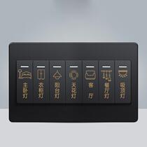 Switch Mark Sticker Wall Sticker Home Sticker Modern Simple Waterproof Wall Panel Light label Decorative Sticker