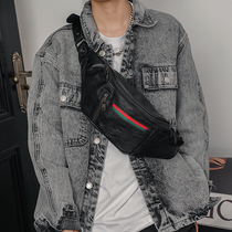 New Business Leisure Chest Bag Small Cortex Small Crowdpack Pocket European Man Bag Single Shoulder Bag Oblique Satchel Bag Rear Backpack Tide Card