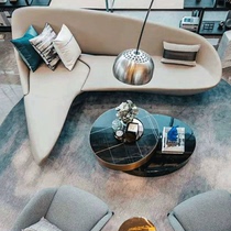 Moon sofa Italian designer Profiled Arc Creative Personality Art Zaha Moon Sofa GRP