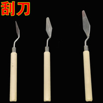 -Scraper-lacquered tone-varnary gray-tone lacquered paste gold Porcelain Repair Materials Tool