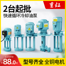 Vertical rainbow machine tool oil pump DB-25a AB JCB single phase three phase 90 120 wire cutting 150W lathe cooling pump