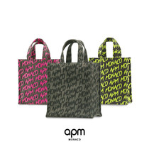  (Little Red book explosion)APM Monaco Graffiti Graffiti printing small tote bag Canvas bag gift