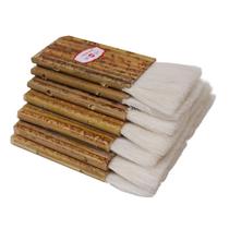  Pearl bamboo tube wool row brush Mounting brush Shading brush Latex paint wool brush Baking brush 8-24