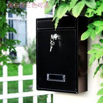 European waterproof and rust-proof household galvanized sheet small mailbox newspaper box suggestion box mailbox factory outlet