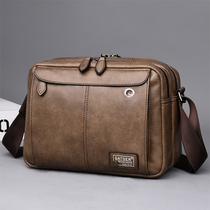 Large capacity Mens shoulder bag shoulder bag Korean casual Satchel Bag Mens bag youth trend Sports small backpack