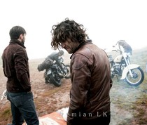 Shangri-La Heritage China total generation Italian vintage cowhide leather motorcycle jacket leather jacket