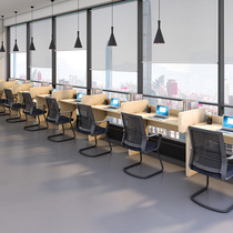 Balcony Leaning by Window Self-learning Table Shared Self-study Room Easy Learning Table Training Counseling Review Table Examination and Study Partition Table and chairs