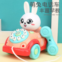 Childrens phone toy mobile phone simulation landline music 0-1 early education baby puzzle baby girl year old boy