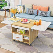  Coffee table dining table dual-use folding creative mobile rental small apartment lifting coffee table table household simple and multi-function