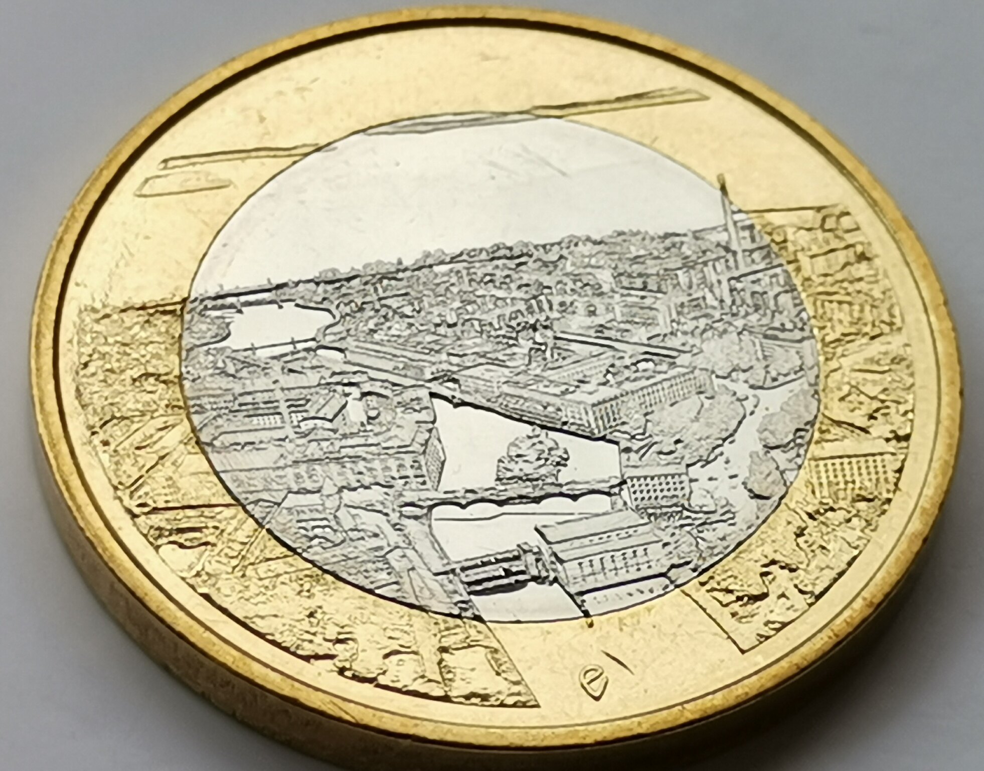 2018年芬兰5欧元纪念币｜自然风景·坦佩雷双色币收藏价值全解析-旅游-淘宝好物网