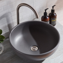 Taiwan basin wash hand wash basin LOFt Industrial ceramic basin cement gray Nordic style art Bowl Basin