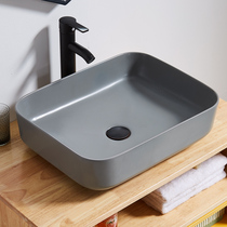  Sink washbasin Square Nordic style table basin LOFT industrial style high-end gray water marl washbasin