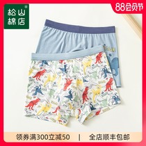 Songshan cotton shop childrens boy underwear antibacterial breathable little boy girl modal boxer baby shorts men