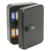 Password lock key box Household wall-mounted key cabinet Car key storage management box Intermediary wall-mounted real estate