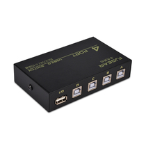 Fengjie FJ-1A4B printer sharer 4-port USB switch 4-in-1-out distributor to send 4 printing lines