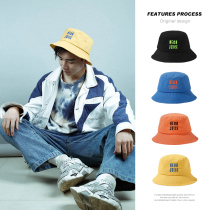 Fisherman Hat Mens Spring Summer Alphabet Korean edition Japan 100 out of the tour hat sun hat mens tide autumn basin hat