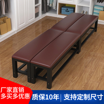 Gym strip stool soft bag bed stool dressing room sofa stool try to change shoes stool modern simple bench
