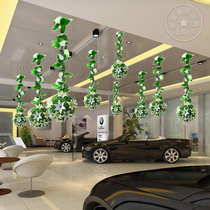 Five-one Labor Day Decorative Mall Supermarket Kindergarten Grass Ball Hanging Accessories Car 4s Shop Placement Creative Playball Pendant Accessories