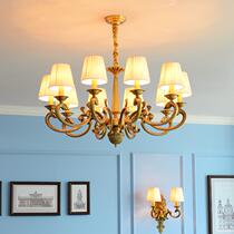 11111 European restaurant bedroom lamp French Villa retro atmosphere