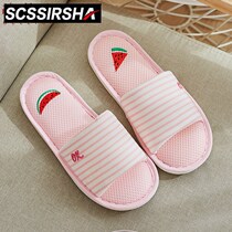 * Moon slippers autumn thin postpartum maternity shoes autumn soft bottom female indoor non-slip thick sole breathable maternal slippers
