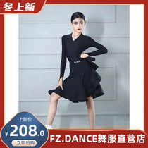 BLINGC new Latin dance uniform fish bone dress professional national standard performance competition uniform examination standard clothing 522