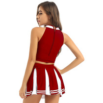 Women Adults Cheerleader Uniform Performance Outfit Japanese