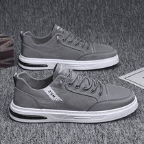 Canvas Mens Shoes Summer 2022 New 100 Hitch Casual Thin breathable One foot pedal Old Beijing Bushoe Ice Icing Shoes