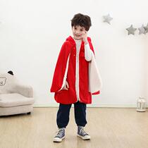 Cloak Baby Baby Baby Baby Baby cloak spring and autumn thickened coat girl go out autumn winter mantle
