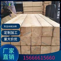 Construction wood project wood springboard sleeper square wood log processing wood square strip pallet material pine strip fir strip