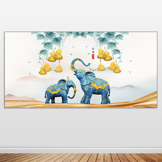 新品·縁起象、壁画、背景、掛画 新品·縁起象、壁画、背景、掛画 【公式通販】