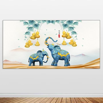 新品·縁起象、壁画、背景、掛画 大象壁画挂画-大象壁画挂画促销价格、大象壁画挂画品牌- 淘宝