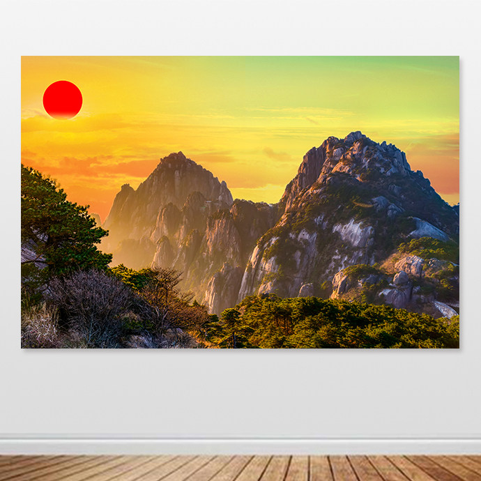 黄山風景画&壁掛け金具 黄山风景画-黄山风景画促销价格、黄山风景画品牌- 淘宝