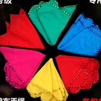Cotton silk cotton cloth for dance props special teaching handkerchief flower octagonal towel Yangko accessories soft cloth