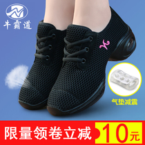 Niu Overdo Dance Shoes Women Summer Soft Bottom Follow Sports Dancing Shoes Wear Fashion Square Dance Shoes 5595