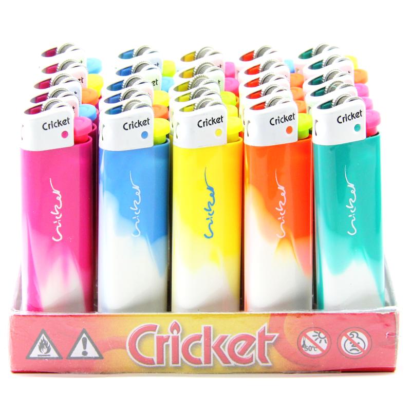 Swedish match Cricket grasshopper disposable nylon blast-proof lighter grinder grinding wheel candy color series