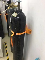 Laboratory gas cylinder fixed bracket ABS plastic steel bottle fixed frame 40L hospital oxygen cylinder anti-reverse lock chain cloth
