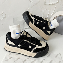 Niche canvas board shoes 2021 new autumn and winter Joker cotton shoes Childrens ins Tide plus velvet sports casual shoes