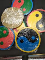 Factory price direct sales Tai Chi stickers 18CM gossip wall stickers new Tai Chi stickers color bright acrylic Tai Chi stickers