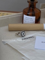 2022 South Korea East gate dai buy ins and boarders with the same pure silver rework hollowed-out ring small crowd light extravagant