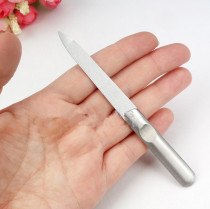 Nail file grinding strip large stainless steel manicure file frustrated gray nail nail toenail special grinding device