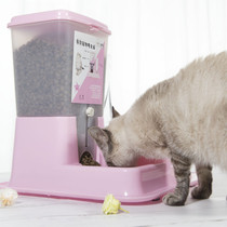Pet automatic feeder dog feeder cat food two-in-one automatic feeder cat supplies cat supplies smart bowl