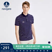 Navigaare Navie Kyle Small Sailing 2022 Summer New Short Sleeve T-Shirt Male Polo Shirt With turtlenecks