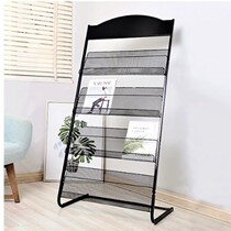 Newspaper Shelf Book Newspaper Shelf Clips Magazine Shelf Promotional Material Floor Display Containing brief Items Single Page Press Shelf