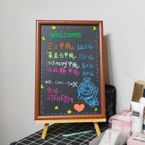 Cash register bar desktop bracket type small blackboard creative vertical shop New Billboard home childrens drawing board